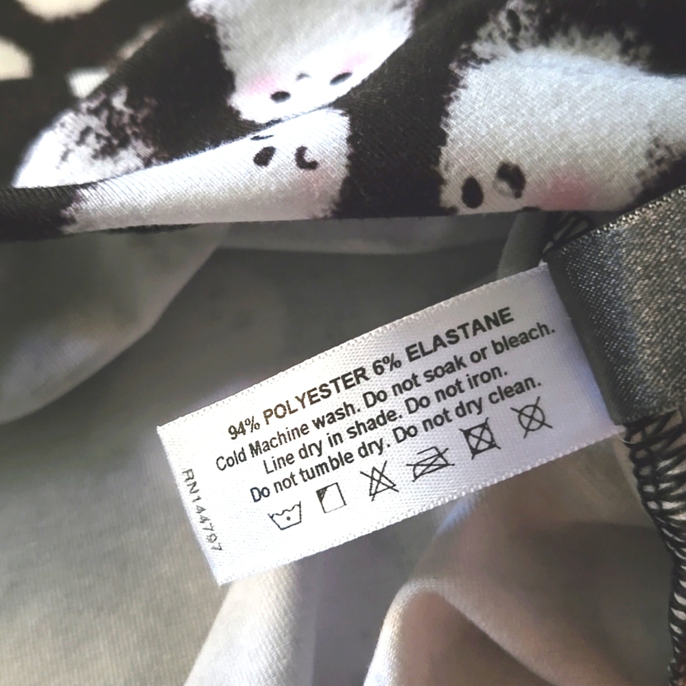 EUC Blackmilk Ghosties Crop Top - Picture 6 of 8